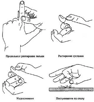 Оздоровчий масаж пальців