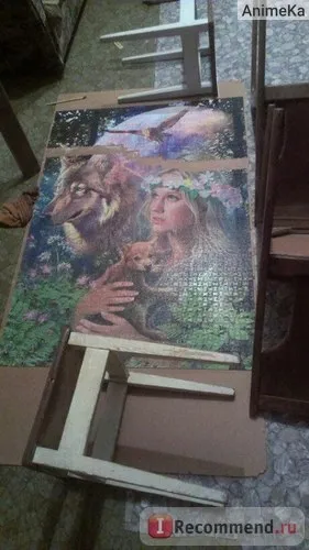 Пазли step puzzle лісові друзі 3000 деталей - «просто приголомшлива і цікава річ! », Відгуки