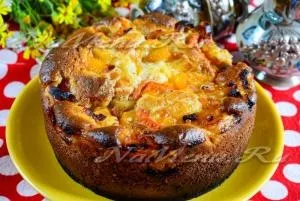 Пиріг з абрикосами на кефірі, рецепт з фото (пиріг) Пиріг з абрикосами на кефірі, рецепт з фото