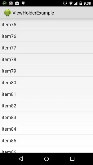 Патерн viewholder в реалізації списку listview, програмування під android