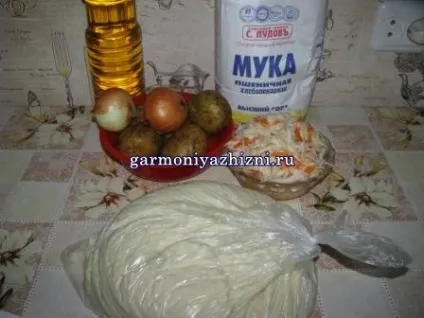 Пиріжки з готового тіста рецепт з фото (смажені пиріжки з капустою і картоплею) Пиріжки з готового тіста рецепт з фото