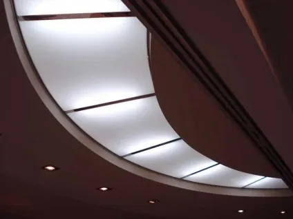 Напівпрозора натяжна стеля - фото і опис (натяжна) Напівпрозора натяжна стеля - фото і опис