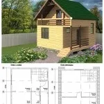 Проекти дачних будинків - безкоштовно - креслення (дачних) Проекти дачних будинків - безкоштовно - креслення