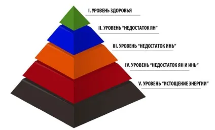 П'ять основних рівнів енергетичного статусу організму - секрети китайської медицини