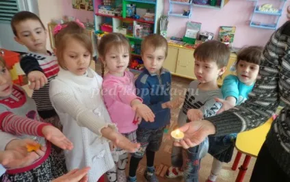 Проект для дітей середньої групи