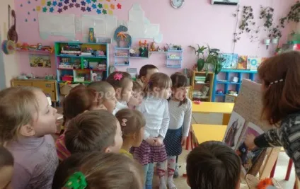 Проект для дітей середньої групи