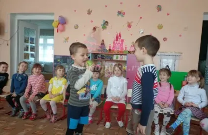 Проект для дітей середньої групи