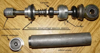 Ремонт амортизатора мотоцикла (амортизатора) Ремонт амортизатора мотоцикла