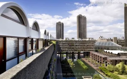 Район Барбікан, barbican, лондон