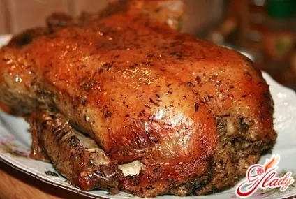 Рецепт качка з гречкою