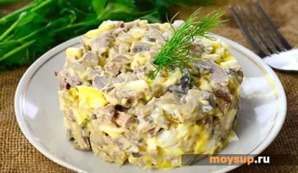 Салати з цибулею і яйцем - популярні рецепти покроково з фото (яйцем) Салати з цибулею і яйцем - популярні рецепти покроково з фото
