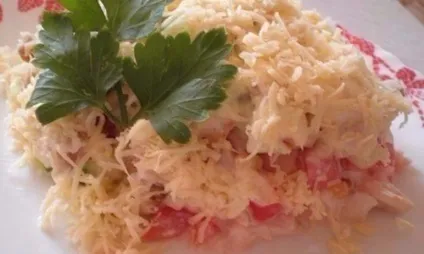 Салат з курки з шинкою, готуємо смачно