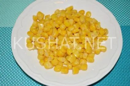 Салат з пекінської капусти з шинкою і кукурудзою (салат з пекінської капусти з шинкою рецепт) Салат з пекінської капусти з шинкою і кукурудзою