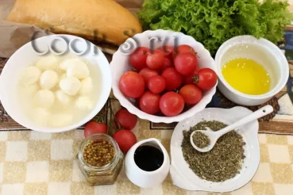 Салат з помідорами і сухариками - покроковий рецепт з фото, салати (салат з помідорами чері і сухариками) Салат з помідорами і сухариками - покроковий рецепт з фото, салати