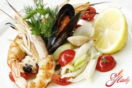 Салат з морського коктейлю (коктейлю) Салат з морського коктейлю
