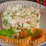 Салат курка ананас болгарський перець - кращі рецепти до свята 2017
