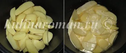 Риба на пару з запеченою картоплею в мультиварці (запечена картопля в мультиварці) Риба на пару з запеченою картоплею в мультиварці