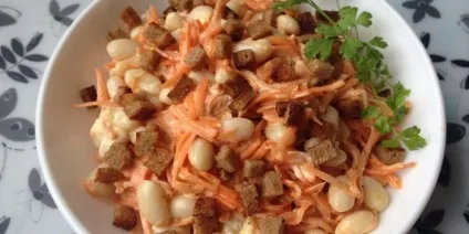 Салат з корейською морквою - як приготувати смачну страву за простими рецептами з фото