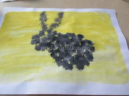 Малювання методом стусана в середній групі поетапно з фото (методом) Малювання методом стусана в середній групі поетапно з фото