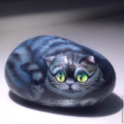 Малюємо кота на камені