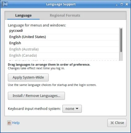 русифікація xubuntu
