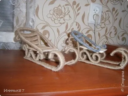 Сани діда морозу, країна майстрів
