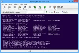 Завантажити pov-ray безкоштовно для windows xp, 7, 8, 10 (windows) Завантажити pov-ray безкоштовно для windows xp, 7, 8, 10