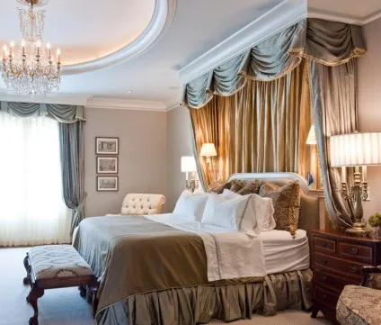 Штори для спальні нестандартні рішення (38 фото) (нестандартні) Штори для спальні нестандартні рішення (38 фото)