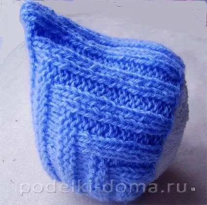 Шапочка для новонародженого ельф (в'язання спицями), коробочка ідей і майстер-класів (в'язання) Шапочка для новонародженого ельф (в'язання спицями), коробочка ідей і майстер-класів