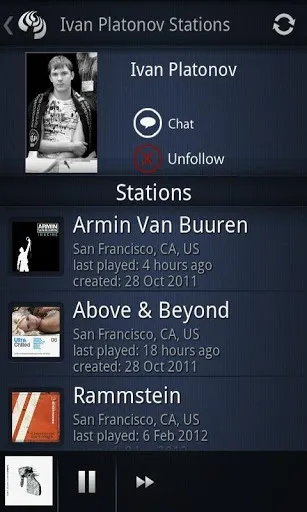 Soundtracker radio