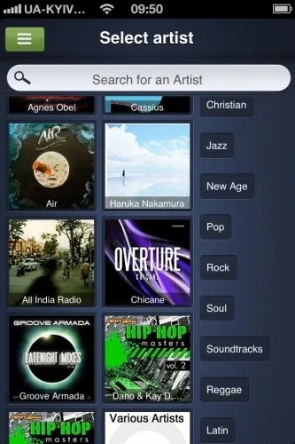 Soundtracker radio
