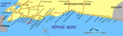 Сочі - анапа - як дістатися на машині, поїзді чи автобусі, відстань і час (дістатися) Сочі - анапа - як дістатися на машині, поїзді чи автобусі, відстань і час