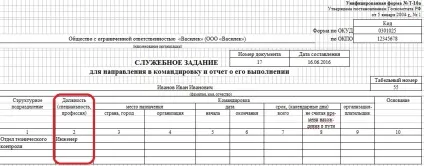Службове завдання на відрядження 2017, форма т 10а завантажити бланк (форма) Службове завдання на відрядження 2017, форма т 10а завантажити бланк