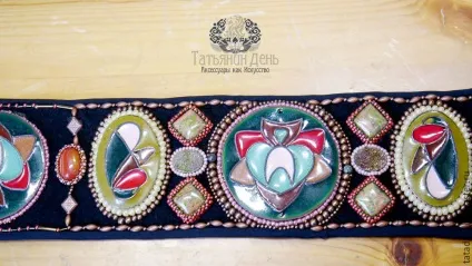 Створюємо пояс з бісерної вишивкою - ярмарок майстрів - ручна робота, handmade (зробити пояс) Створюємо пояс з бісерної вишивкою - ярмарок майстрів - ручна робота, handmade