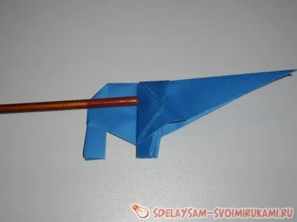 Слон з паперу орігамі