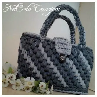 Сумочки трикотажної пряжею - crochet modnoe vyazanie (crochet) Сумочки трикотажної пряжею - crochet modnoe vyazanie