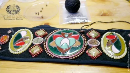 Створюємо пояс з бісерної вишивкою - ярмарок майстрів - ручна робота, handmade (мононитка) Створюємо пояс з бісерної вишивкою - ярмарок майстрів - ручна робота, handmade