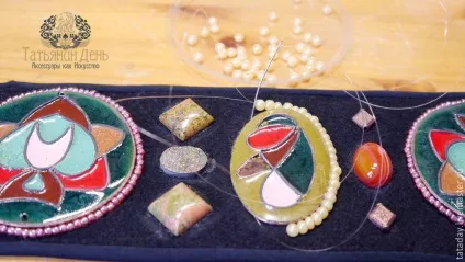 Створюємо пояс з бісерної вишивкою - ярмарок майстрів - ручна робота, handmade (пояс з камінням) Створюємо пояс з бісерної вишивкою - ярмарок майстрів - ручна робота, handmade