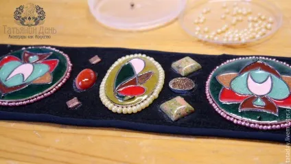 Створюємо пояс з бісерної вишивкою - ярмарок майстрів - ручна робота, handmade (мк по вишивці) Створюємо пояс з бісерної вишивкою - ярмарок майстрів - ручна робота, handmade