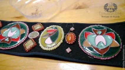 Створюємо пояс з бісерної вишивкою - ярмарок майстрів - ручна робота, handmade (мк по вишивці) Створюємо пояс з бісерної вишивкою - ярмарок майстрів - ручна робота, handmade