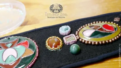 Створюємо пояс з бісерної вишивкою - ярмарок майстрів - ручна робота, handmade (змійовик) Створюємо пояс з бісерної вишивкою - ярмарок майстрів - ручна робота, handmade