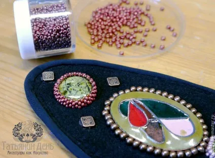 Створюємо пояс з бісерної вишивкою - ярмарок майстрів - ручна робота, handmade (широкий пояс) Створюємо пояс з бісерної вишивкою - ярмарок майстрів - ручна робота, handmade
