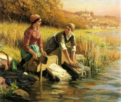 Прання білизни в старовину (білизни) Прання білизни в старовину