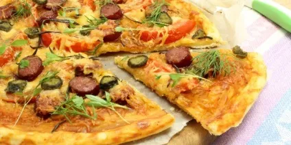 Тісто для піци дріжджове (швидке, листкове) рецепти з фото (листкове) Тісто для піци дріжджове (швидке, листкове) рецепти з фото