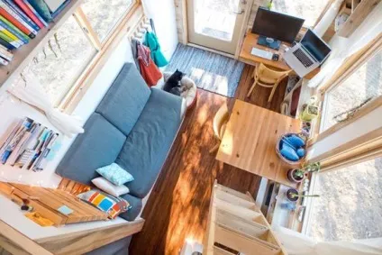 Tiny house - житло на колесах, сайт котовского (причіп) Tiny house - житло на колесах, сайт котовского