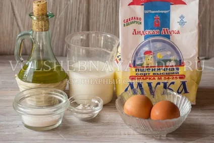 Тісто на кефірі для пиріжків