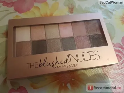 Тіні для повік maybelline the blushed nudes - «хороші, але не ідеальні тіні для очей (тіні) Тіні для повік maybelline the blushed nudes - «хороші, але не ідеальні тіні для очей