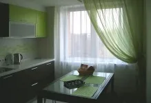 Тюль для кухні фото короткою драпірування, як зшити і красиво повісити штори, дизайн сітки і як (короткої) Тюль для кухні фото короткою драпірування, як зшити і красиво повісити штори, дизайн сітки і як