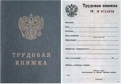 Трудова книжка для оформлення закордонного паспорта в 2016 році (оформлення) Трудова книжка для оформлення закордонного паспорта в 2016 році