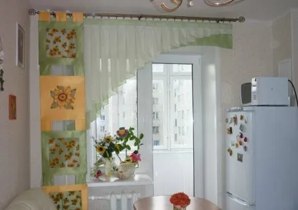 Тюль для кухні фото короткою драпірування, як зшити і красиво повісити штори, дизайн сітки і як (кухні) Тюль для кухні фото короткою драпірування, як зшити і красиво повісити штори, дизайн сітки і як